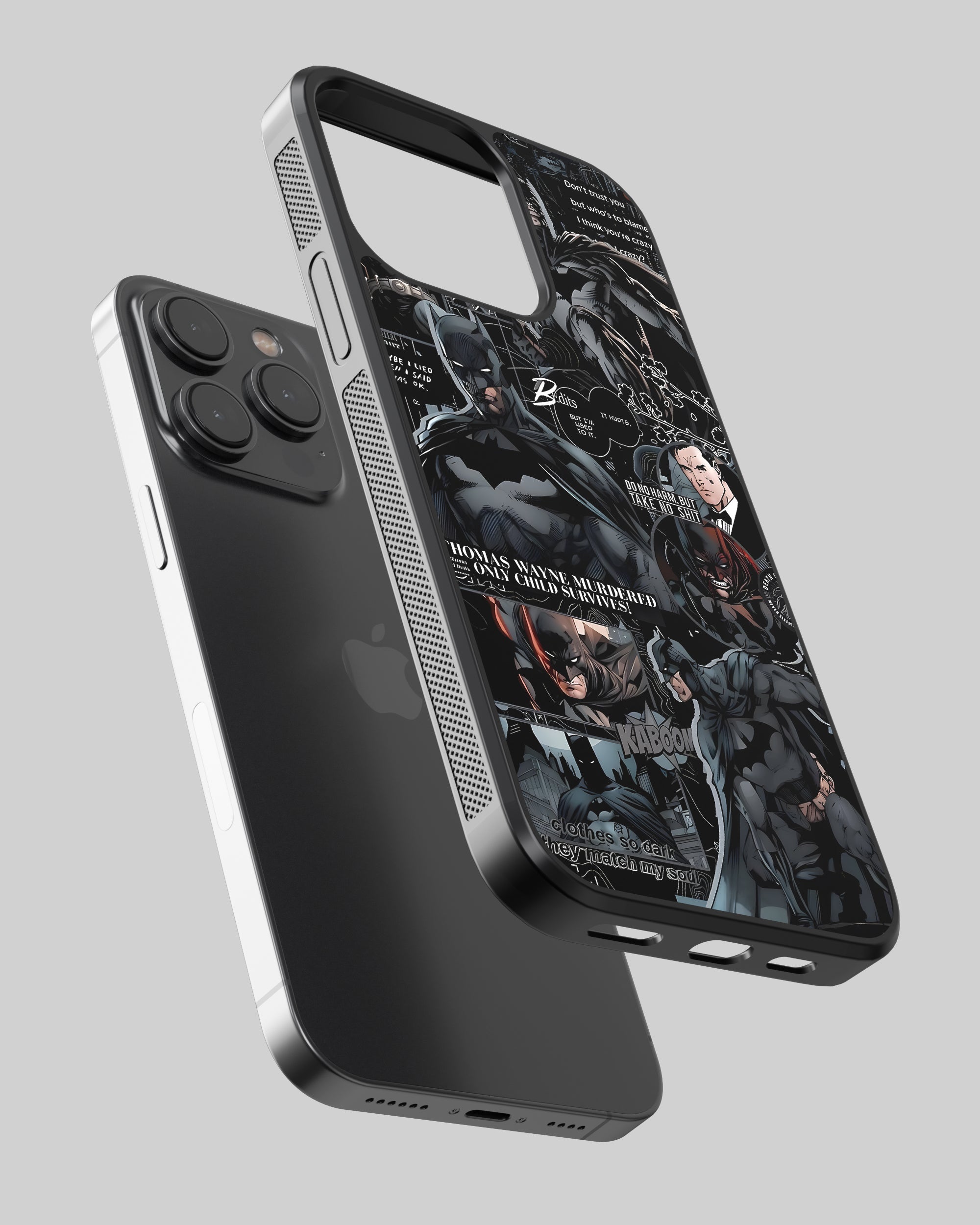 DC Mobile Cover (Bruce Wayne) Mobile Case by CoverMeUp - Style 2