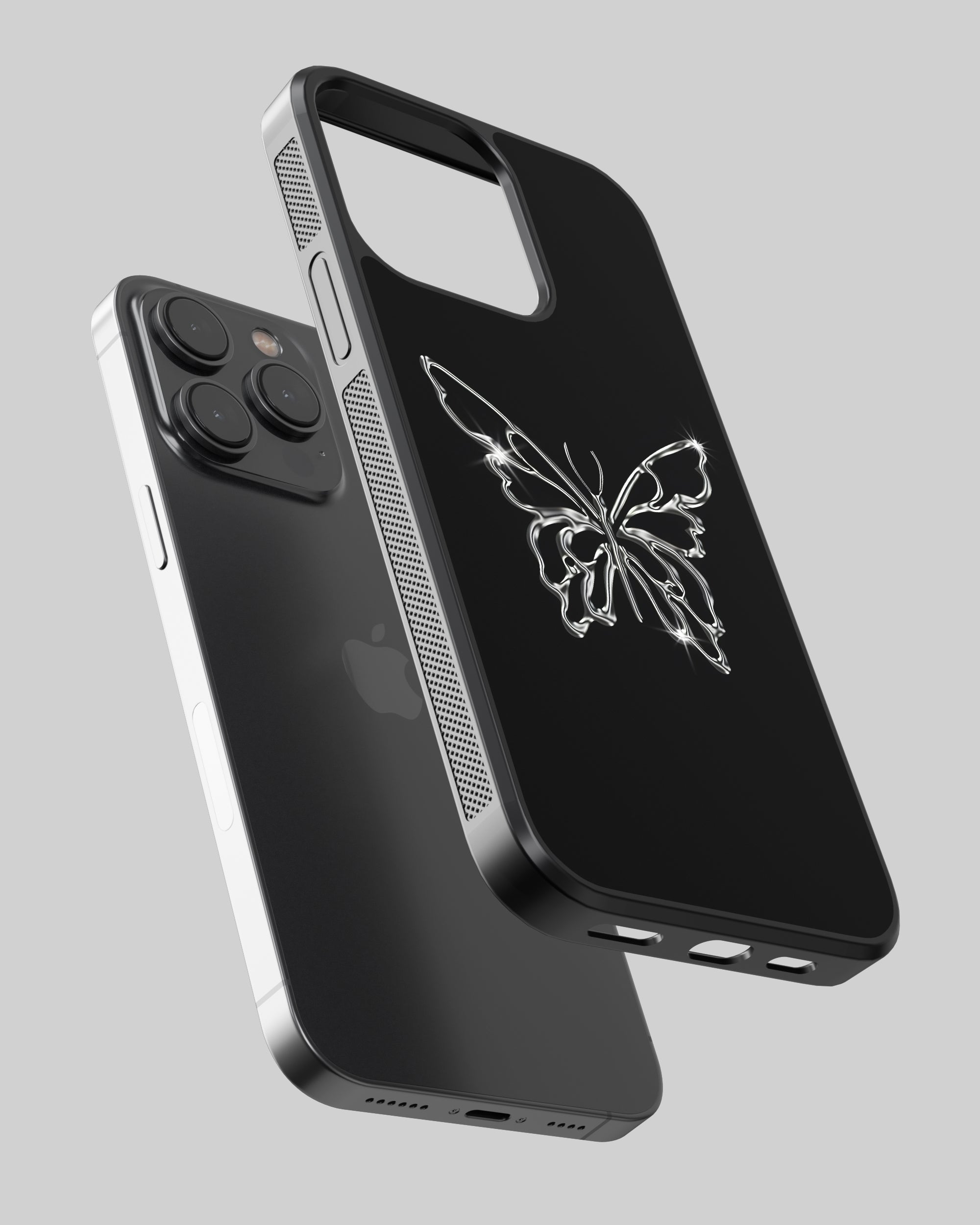 Y2K Mobile Cover (Butterfly Bliss) Mobile Case by CoverMeUp - Style 2