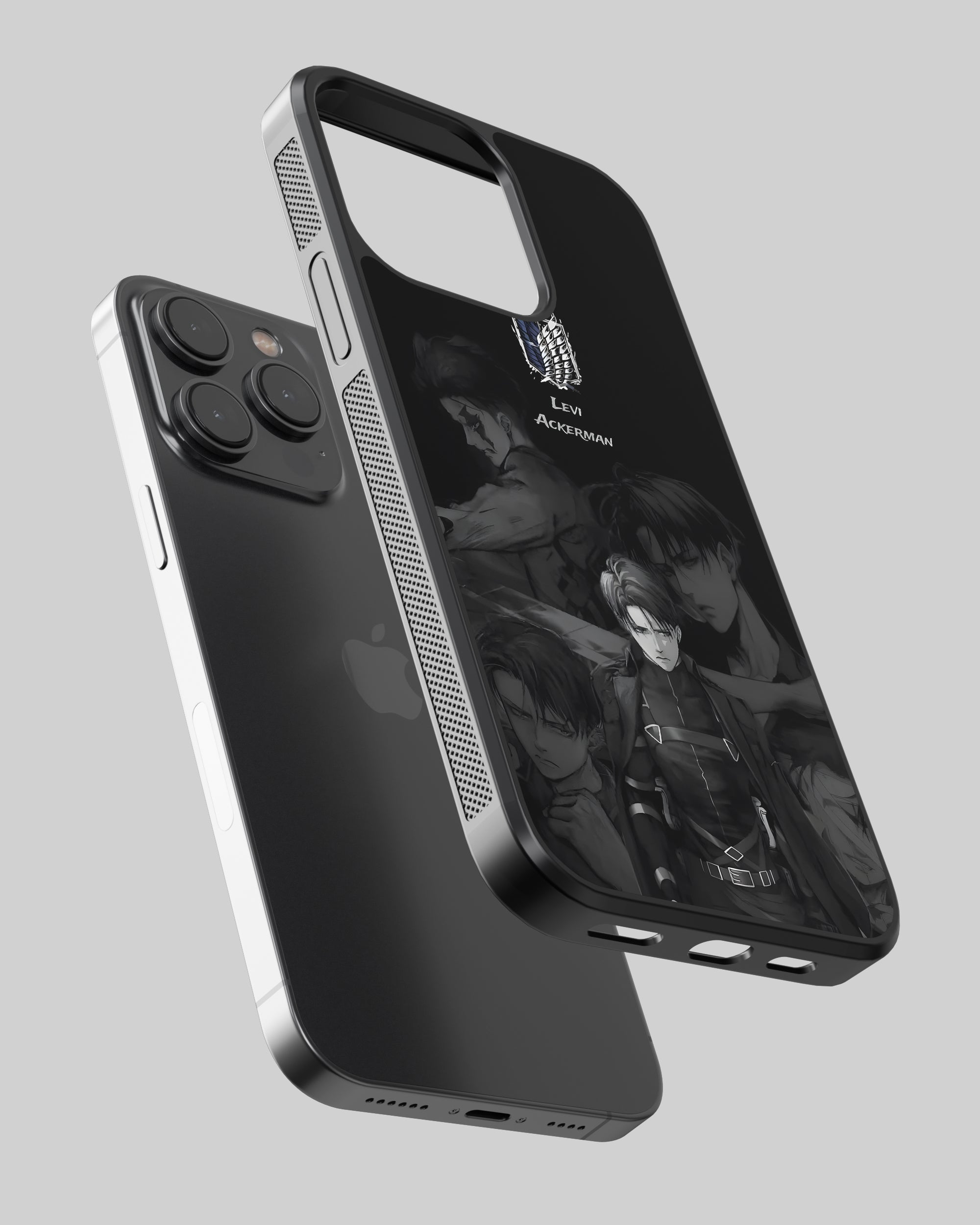 Attack On Titan Mobile Cover (Captain Levi Ackerman) Mobile Case by CoverMeUp - Style 2