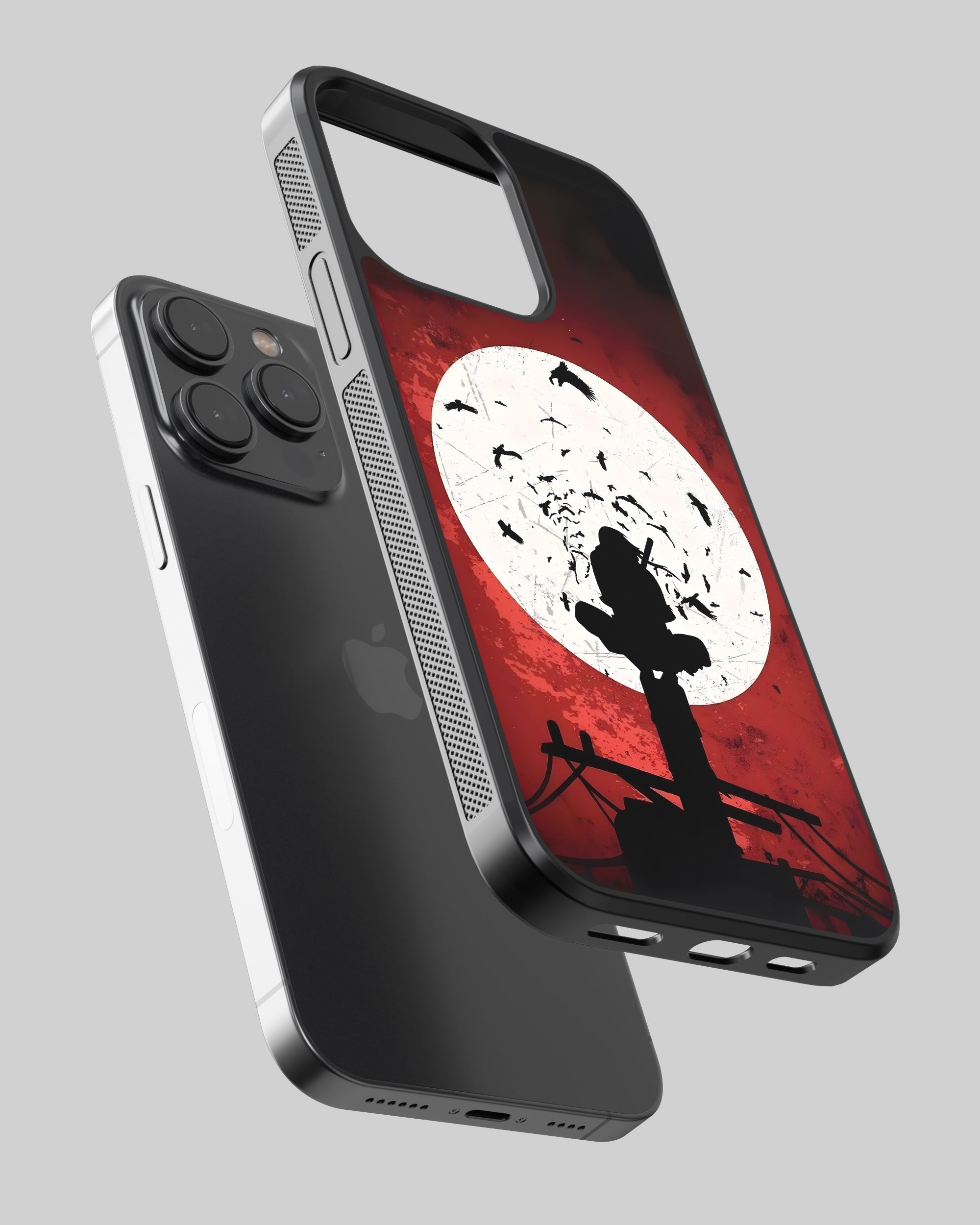 Naruto Mobile Cover (Crow Itachi) Mobile Case by CoverMeUp - Style 2