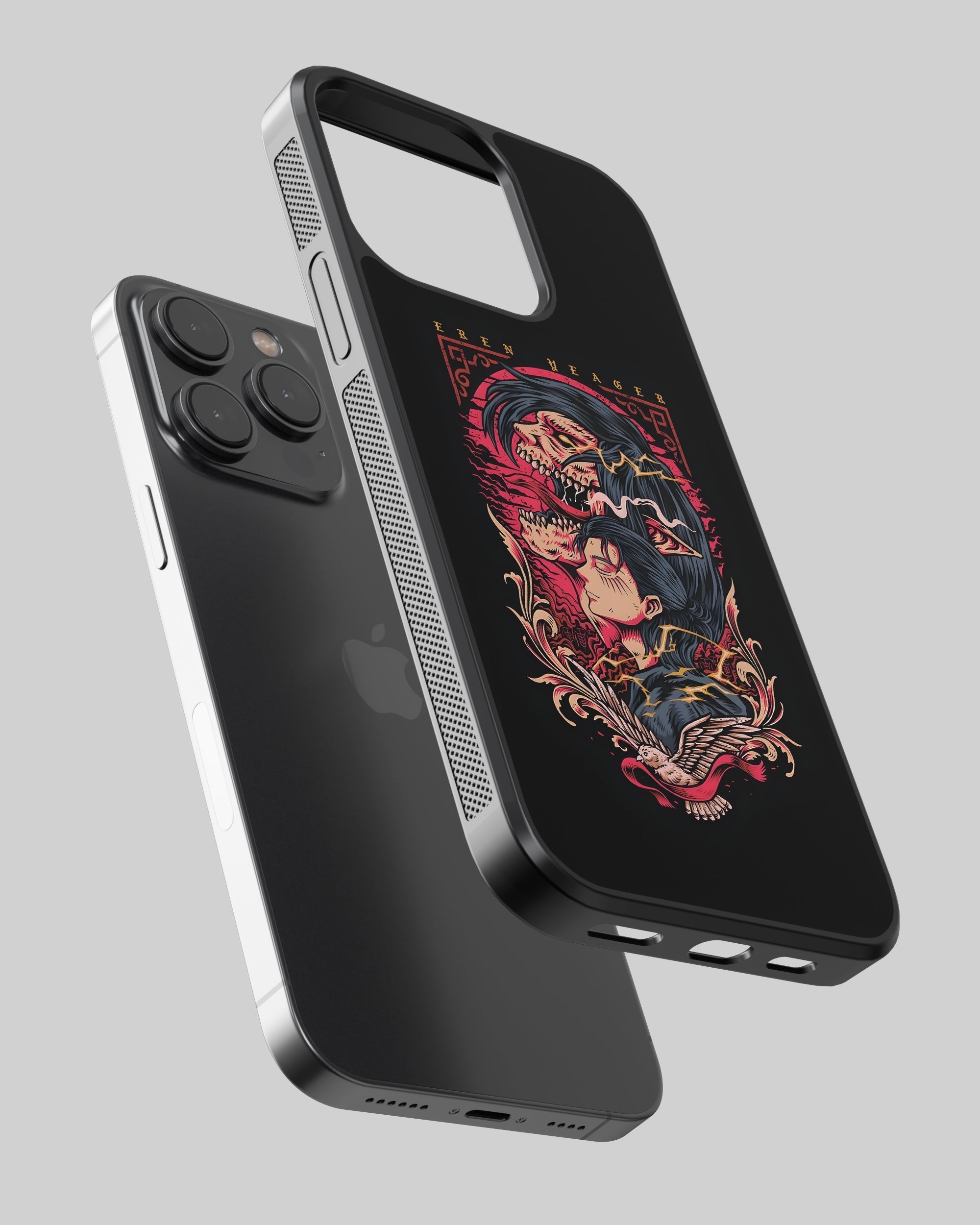 Attack On Titan Mobile Cover (Eren Yeager Attack Titan) Mobile Case by CoverMeUp - Style 2