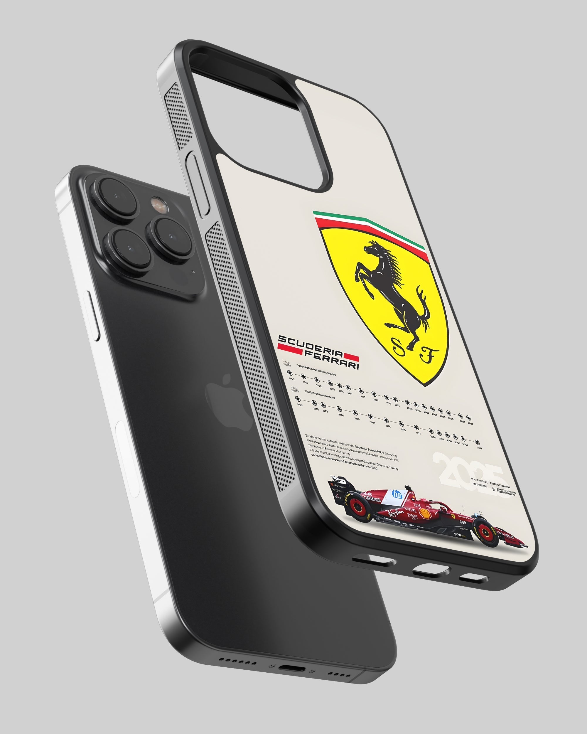 Formula 1 Mobile Cover (Ferrari Racing) Mobile Case by CoverMeUp - Style 2