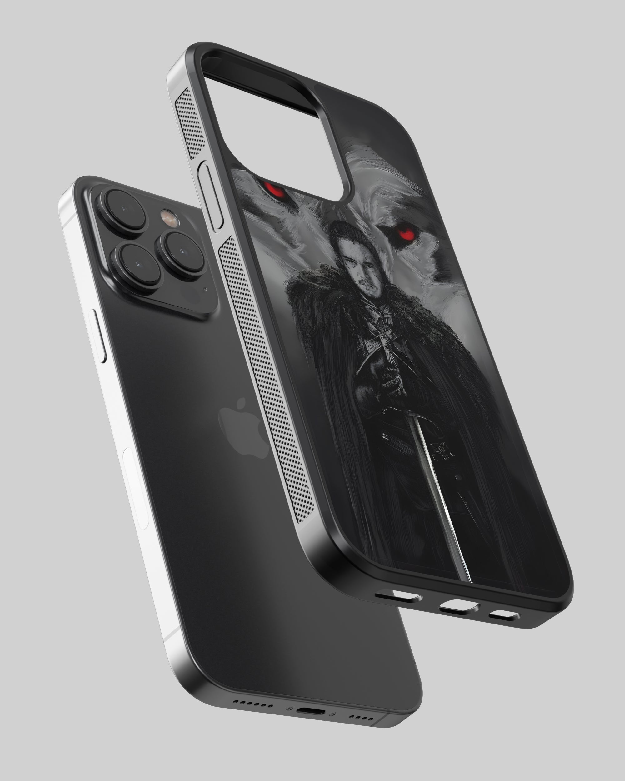 Movies Shows Mobile Cover (Game of Thrones Jon Snow) Mobile Case by CoverMeUp - Style 2