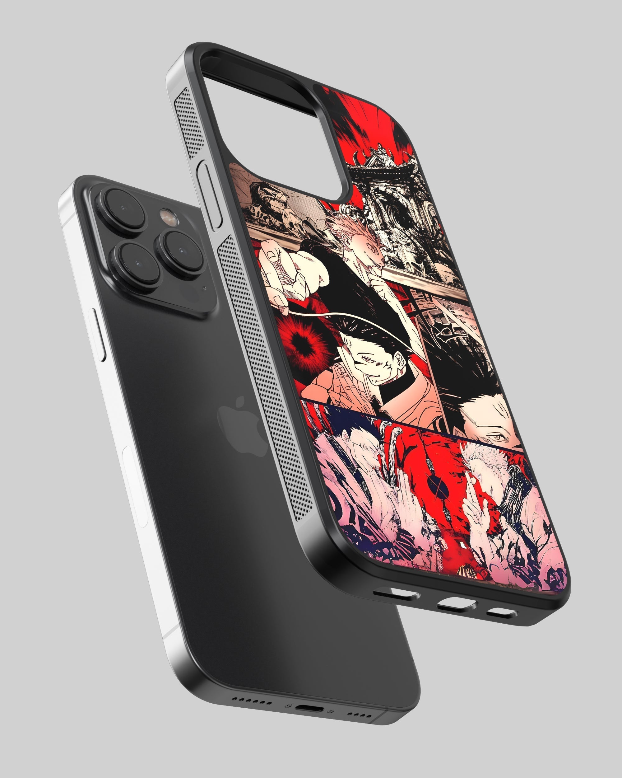 Jujutsu Kaisen Mobile Cover (Gojo vs Sukuna) Mobile Case by CoverMeUp - Style 2