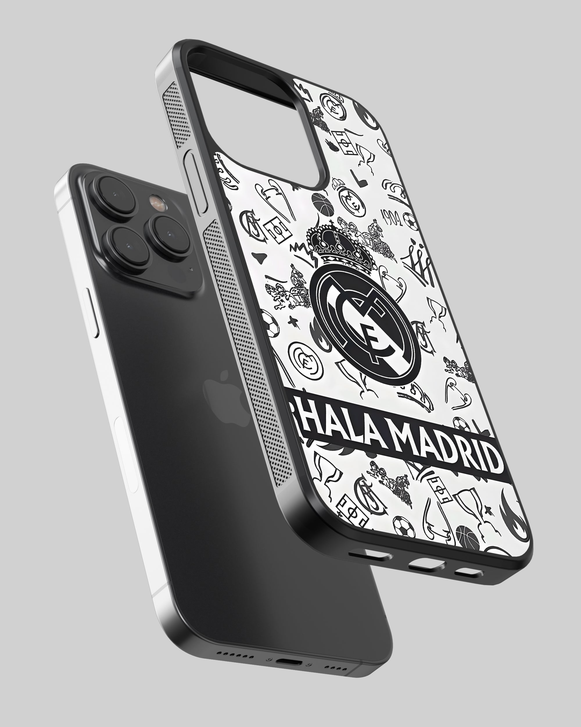 Football Mobile Cover (Hala Madrid) Mobile Case by CoverMeUp - Style 2