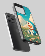 Cartoon Mobile Cover (Happy Doreamon) Mobile Case by CoverMeUp - Style 2