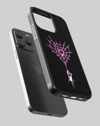 Girls Aesthetic Mobile Cover (Heart Web) Mobile Case by CoverMeUp - Style 2