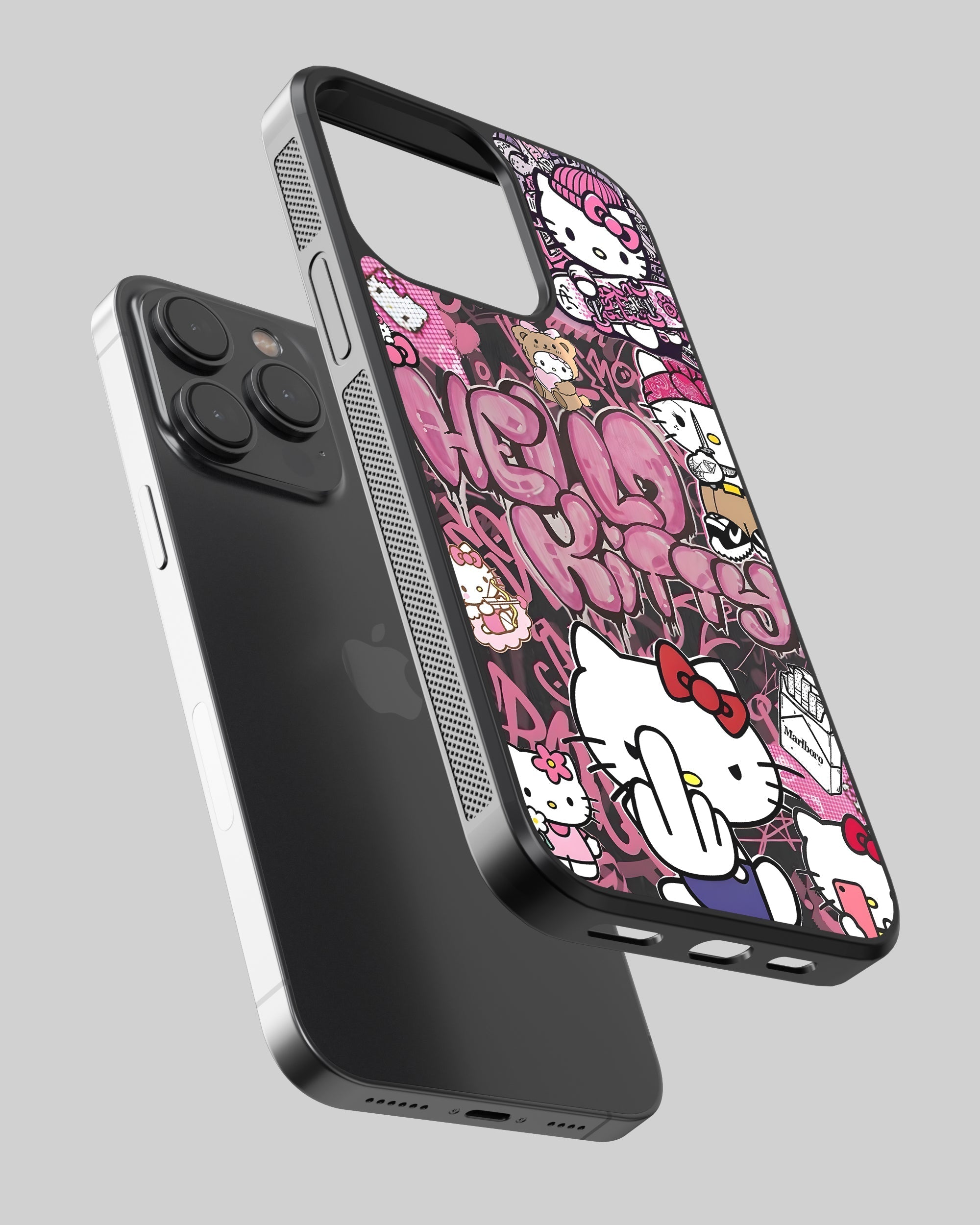 Girls Aesthetic Mobile Cover (Hello Kitty) Mobile Case by CoverMeUp - Style 2