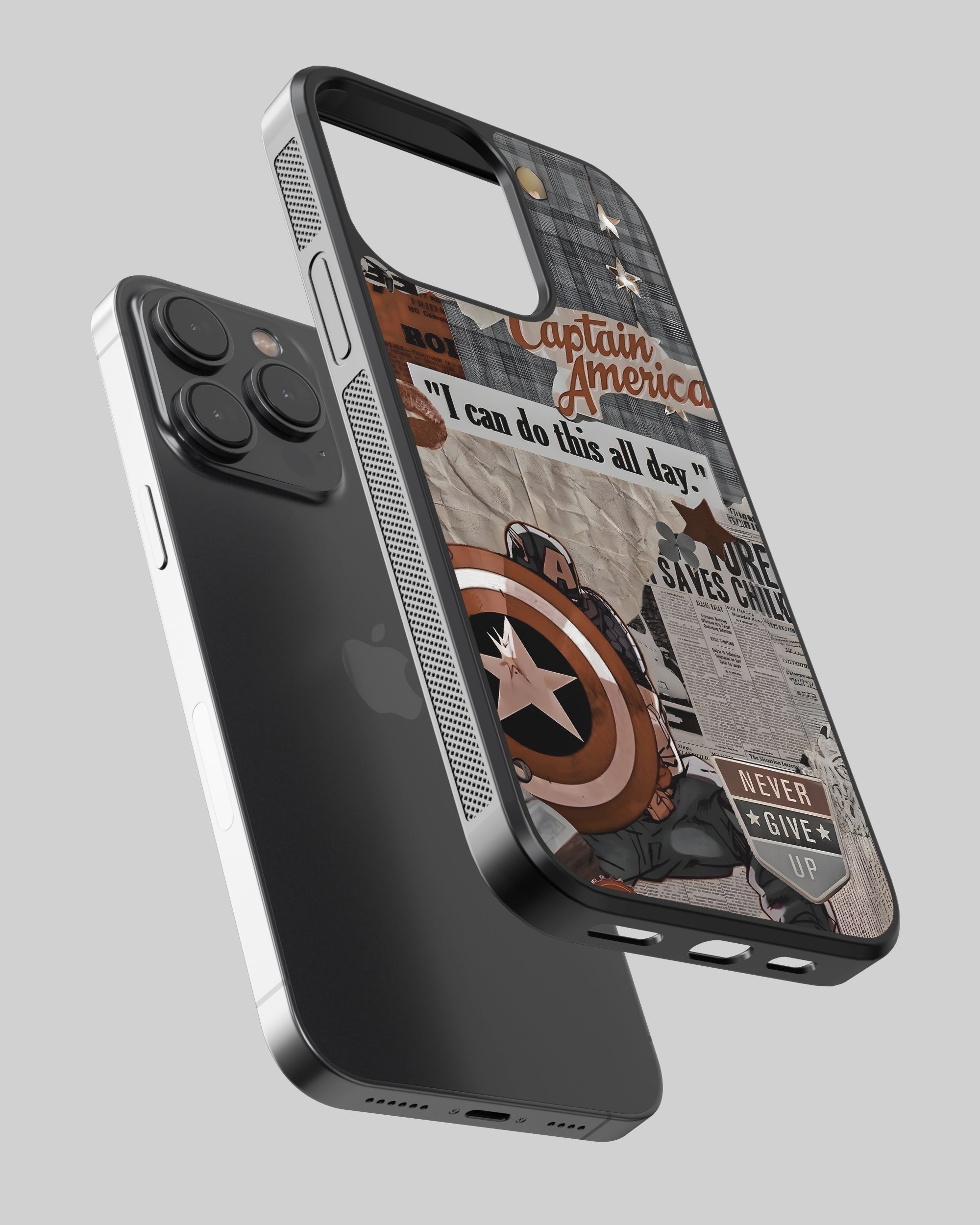 Marvel Mobile Cover (I can do this All Day) Mobile Case by CoverMeUp - Style 2