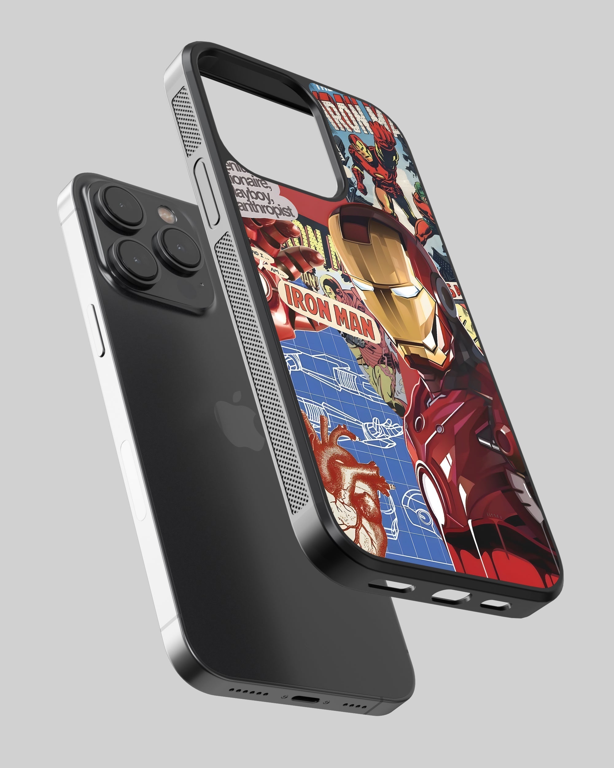 Marvel Mobile Cover (Iron Man Originals) Mobile Case by CoverMeUp - Style 2