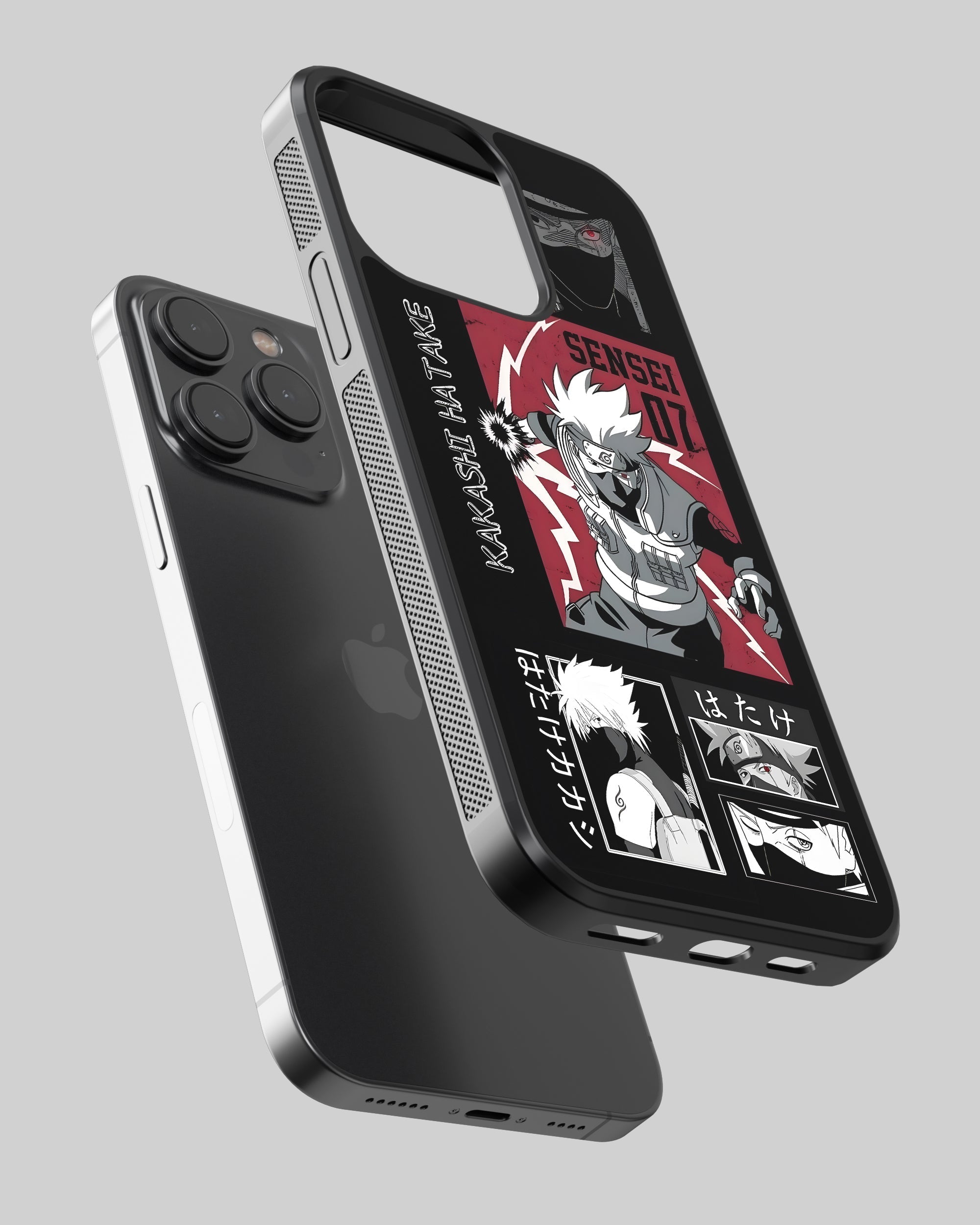 Naruto Mobile Cover (Kakashi) Mobile Case by CoverMeUp - Style 2