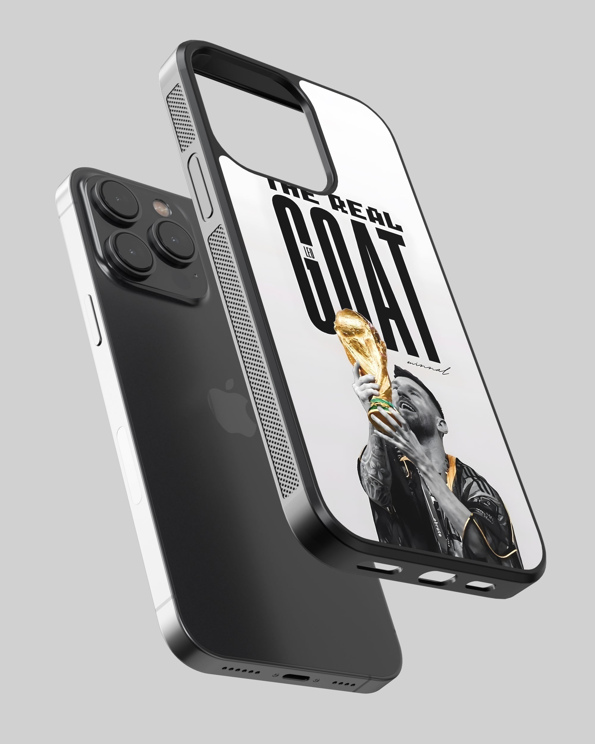 Football Mobile Cover (Leo The Real Goat) Mobile Case by CoverMeUp - Style 2