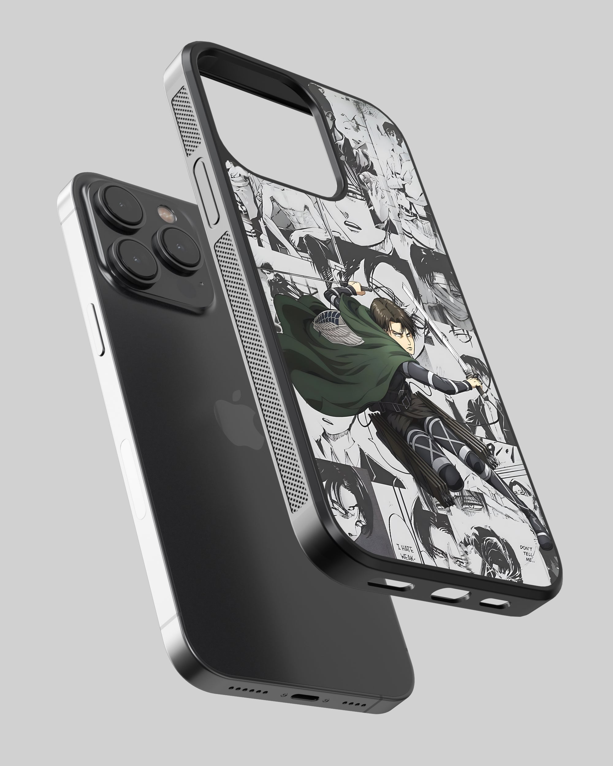 Attack On Titan Mobile Cover (Levi Ackerman) Mobile Case by CoverMeUp - Style 2