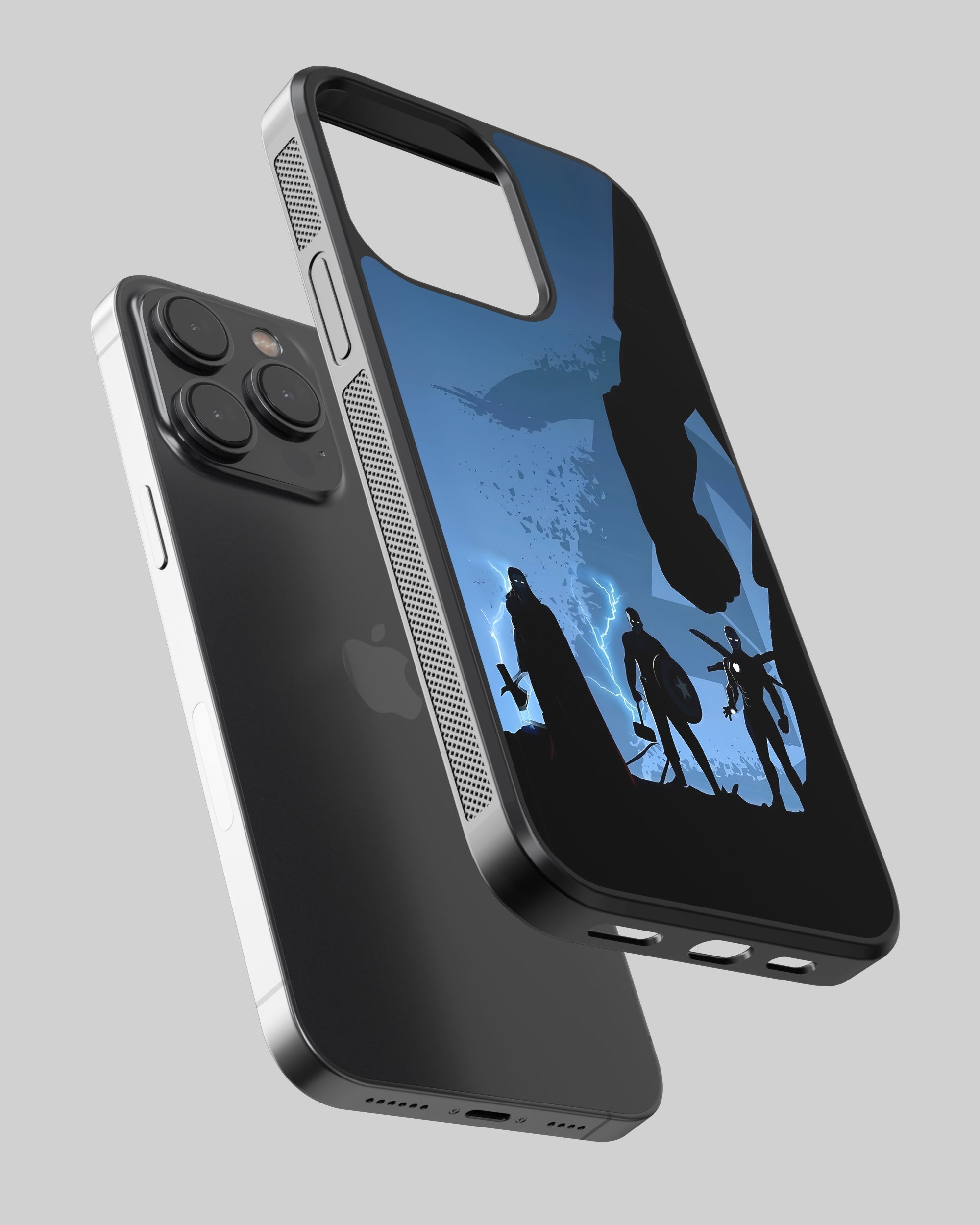 Marvel Mobile Cover (Marvel Trinity) Mobile Case by CoverMeUp - Style 2