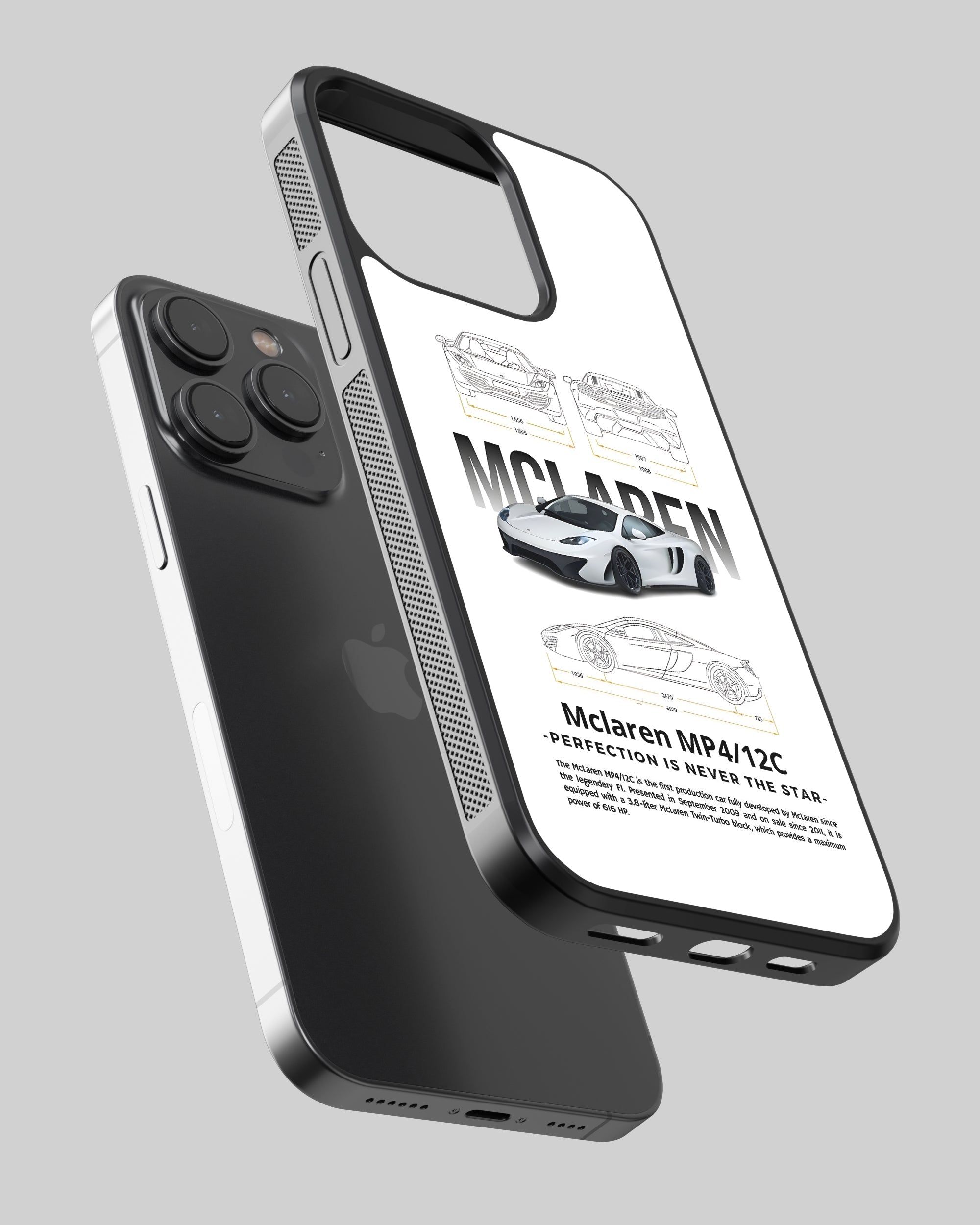 Sports Car Mobile Cover (Mclaren MP4) Mobile Case by CoverMeUp - Style 2