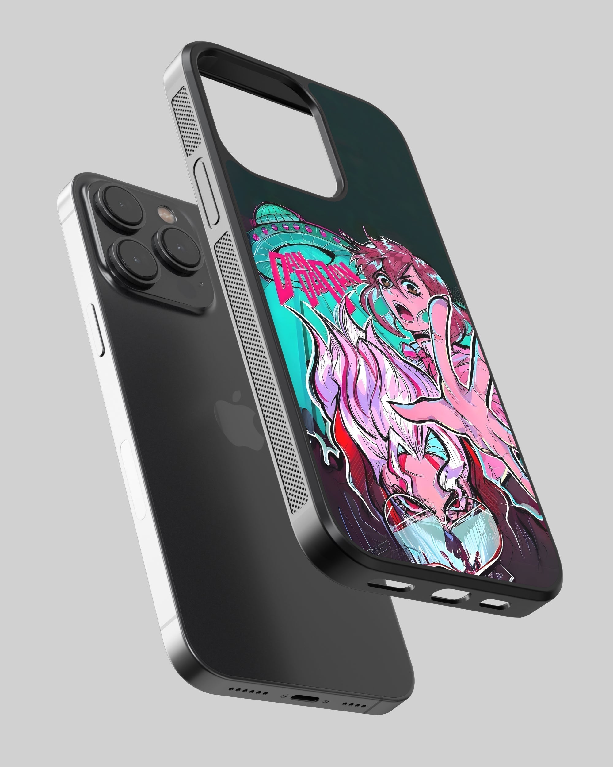 Dandadan Mobile Cover (Momo and Okarun) Mobile Case by CoverMeUp - Style 2