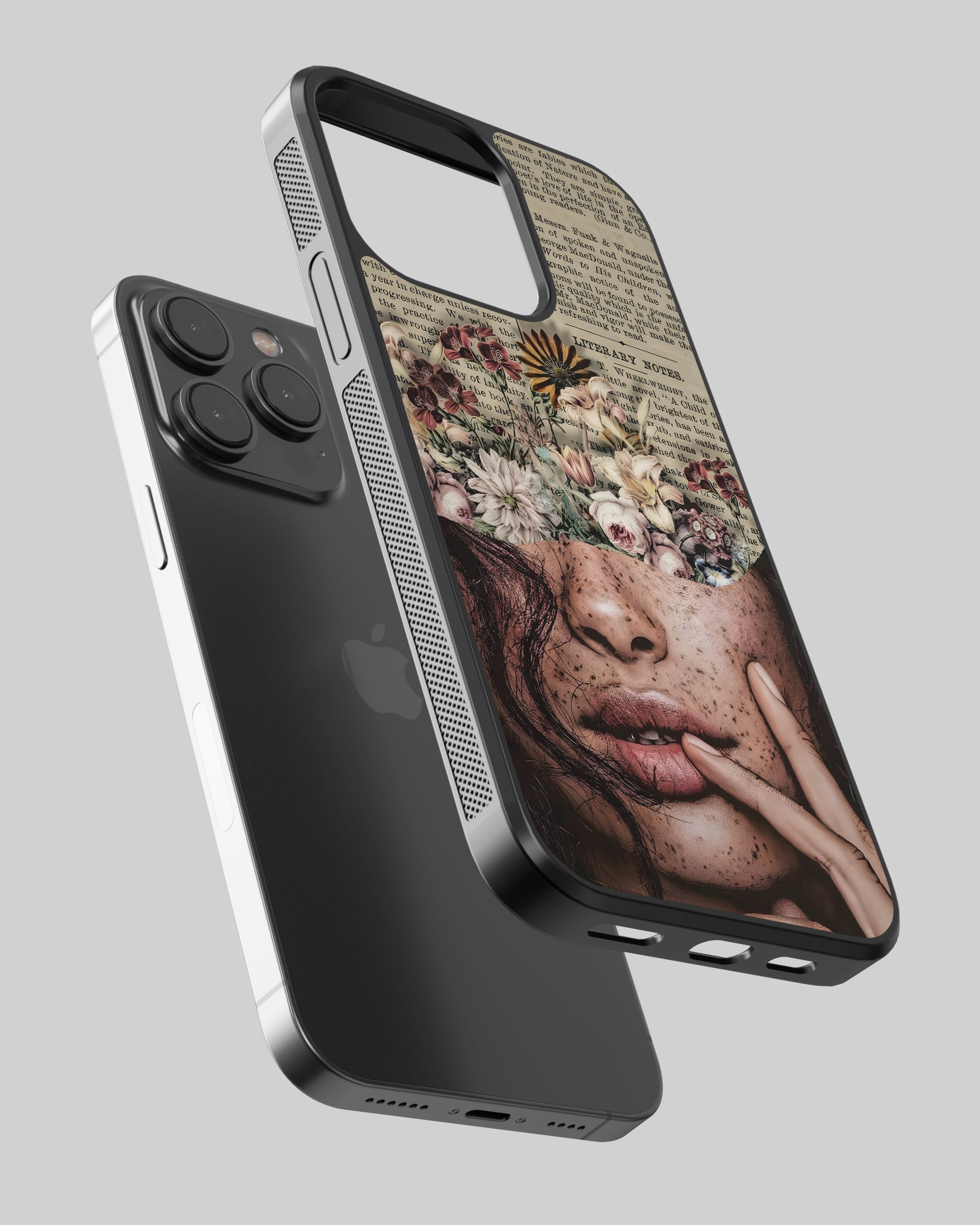 Girls Aesthetic Mobile Cover (Pages and People) Mobile Case by CoverMeUp - Style 2