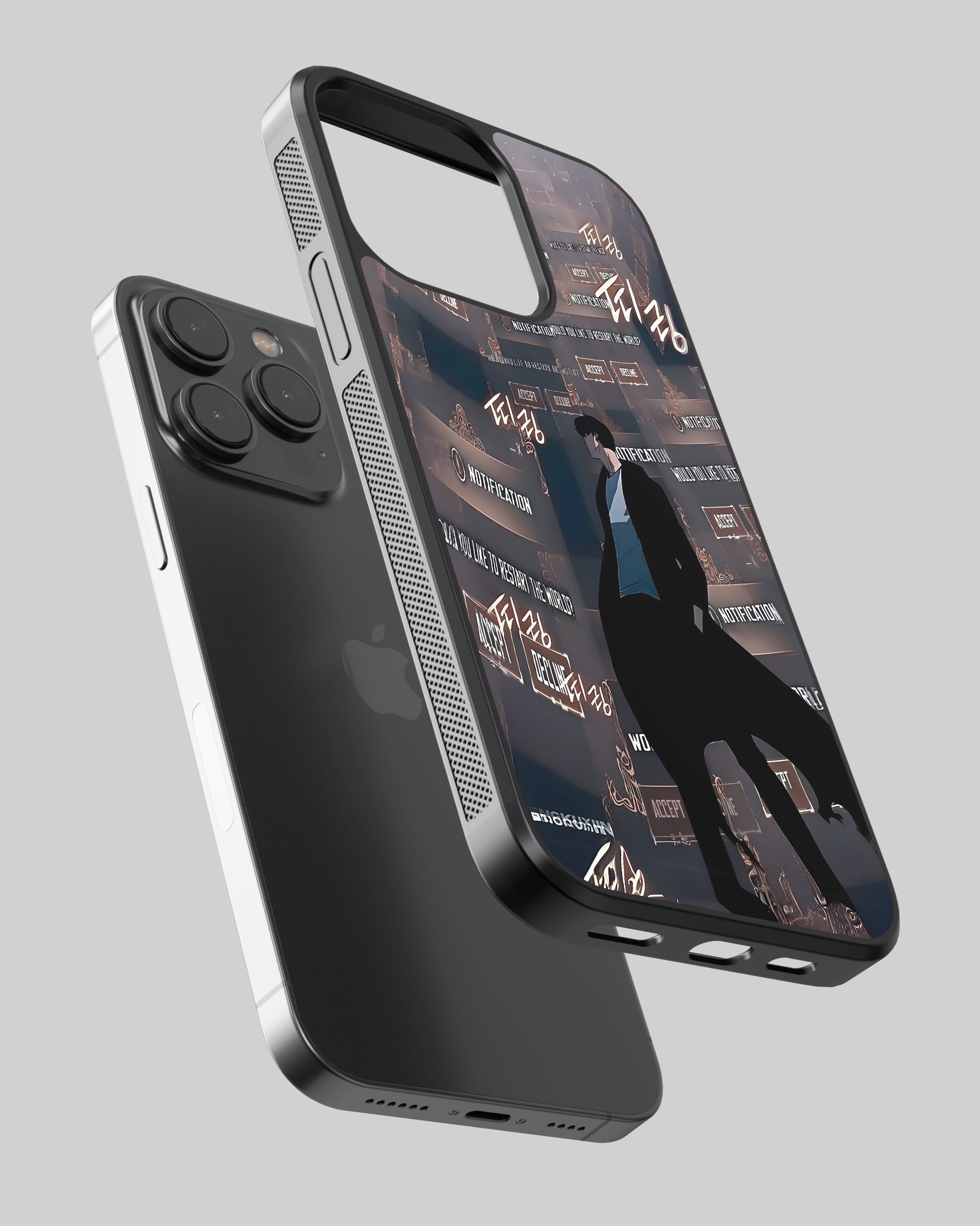 Solo Leveling Mobile Cover (Phantom) Mobile Case by CoverMeUp - Style 2