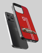 Sports Car Mobile Cover (Porsche 911 Red) Mobile Case by CoverMeUp - Style 2