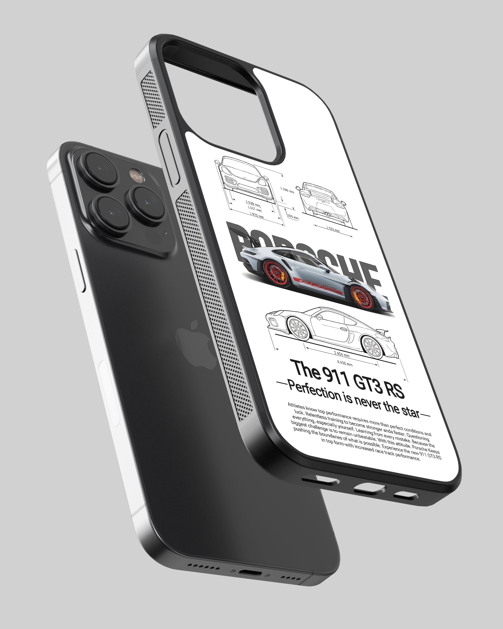 Sports Car Mobile Cover (Porsche The 911 GT3 RS) Mobile Case by CoverMeUp - Style 2