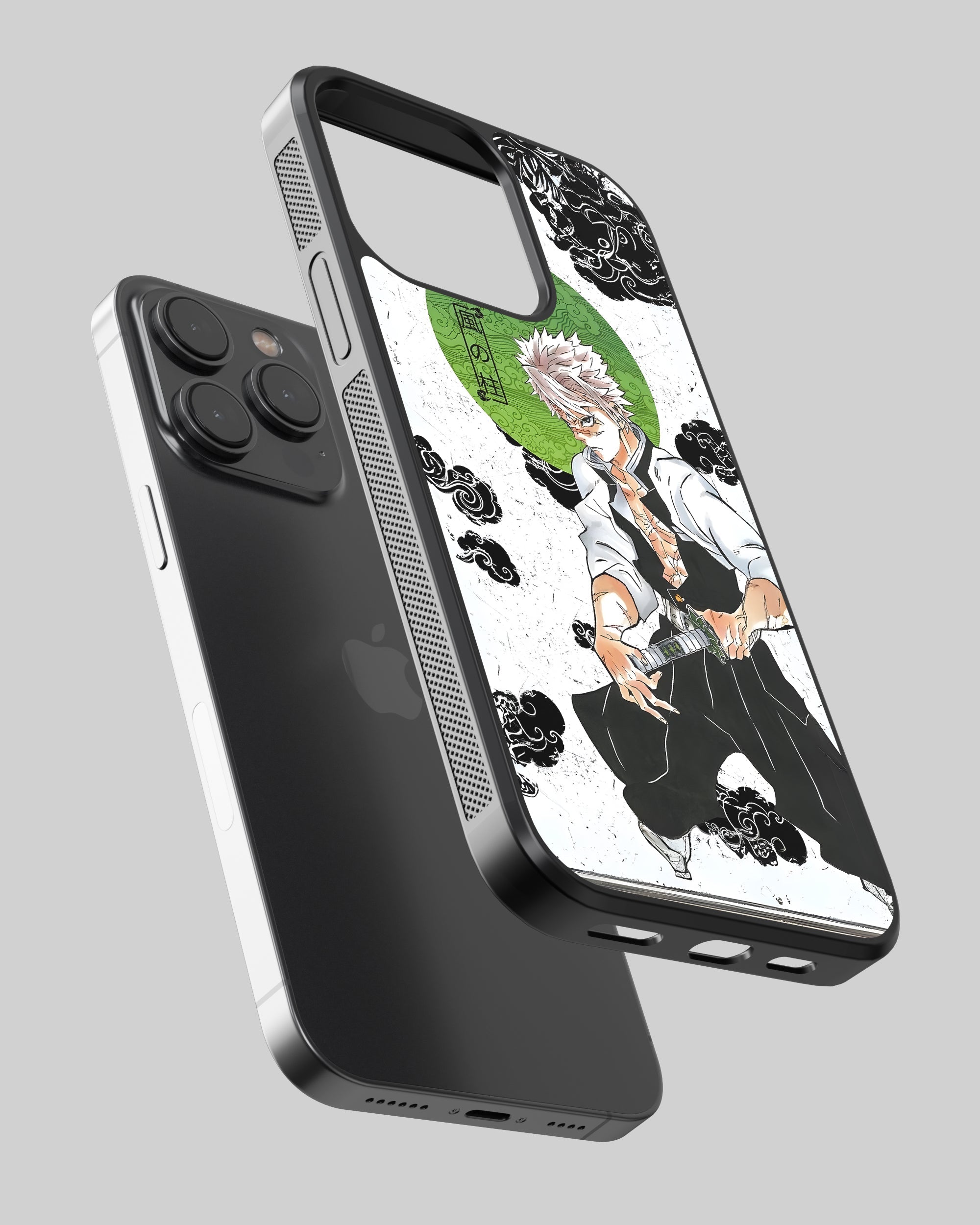 Demon Slayer Mobile Cover (Sanemi) Mobile Case by CoverMeUp - Style 2
