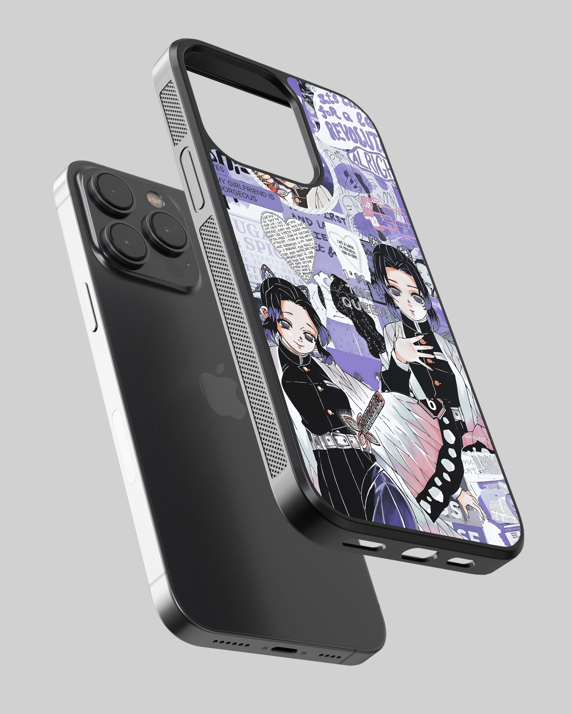 Demon Slayer Mobile Cover (Shinobu) Mobile Case by CoverMeUp - Style 2