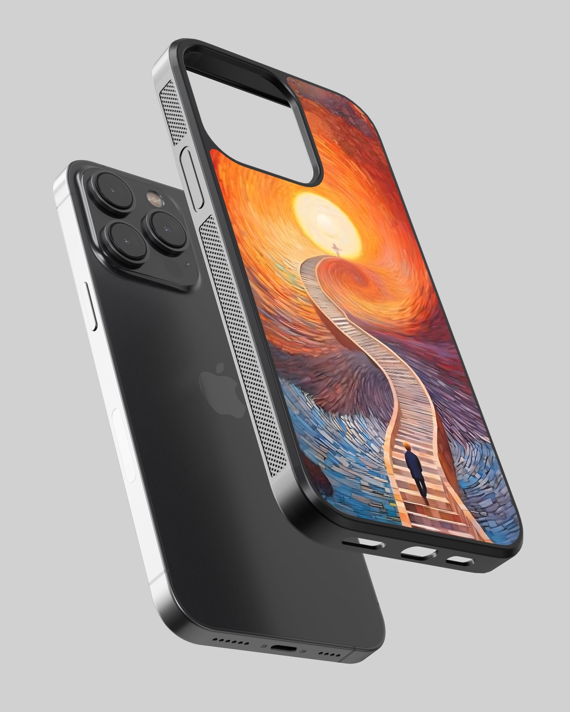 Modernism Mobile Cover (Stairs) Mobile Case by CoverMeUp - Style 2