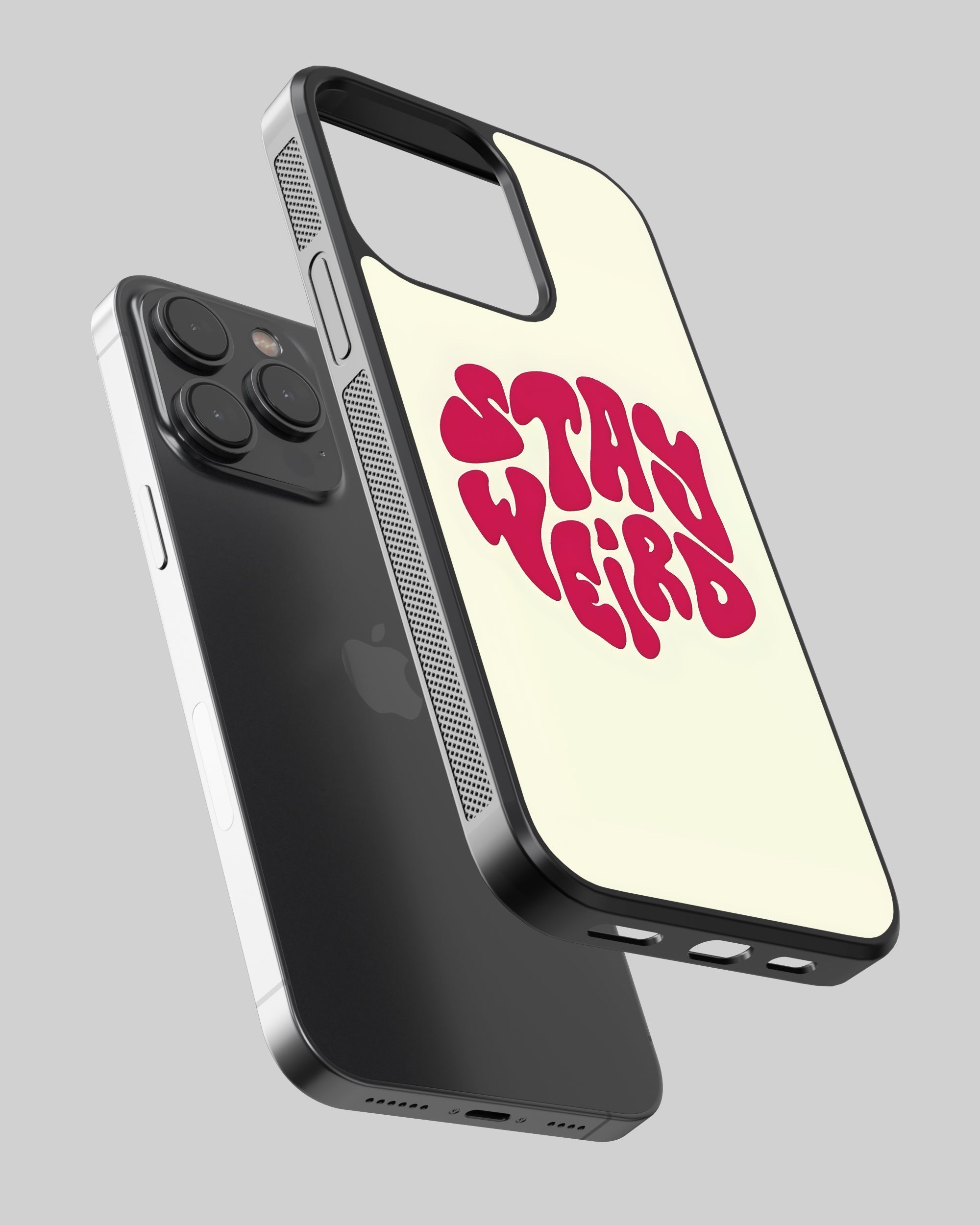 Y2K Mobile Cover (Stay Weird) Mobile Case by CoverMeUp - Style 2