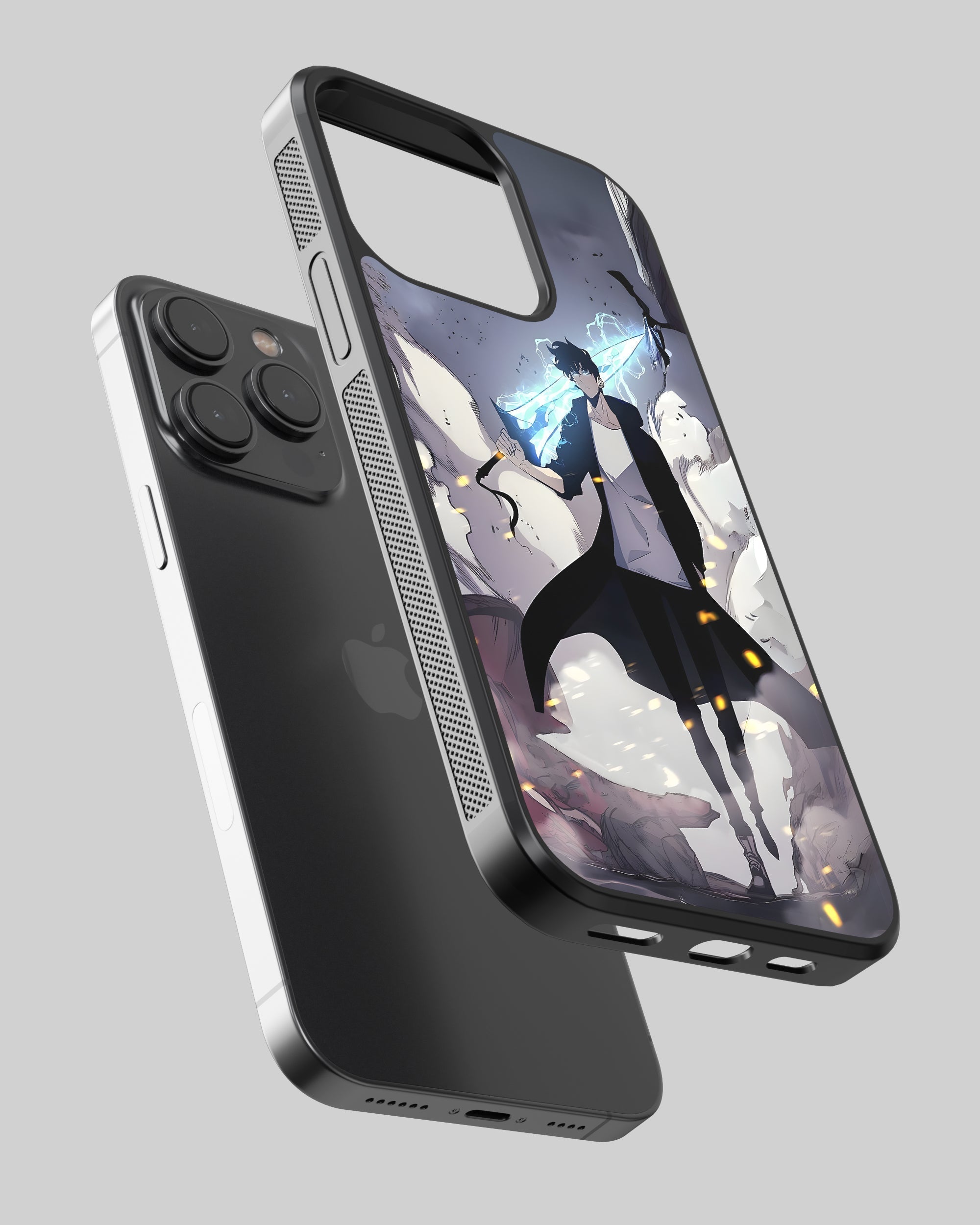 Solo Leveling Mobile Cover (Sung Jin Woo) Mobile Case by CoverMeUp - Style 2