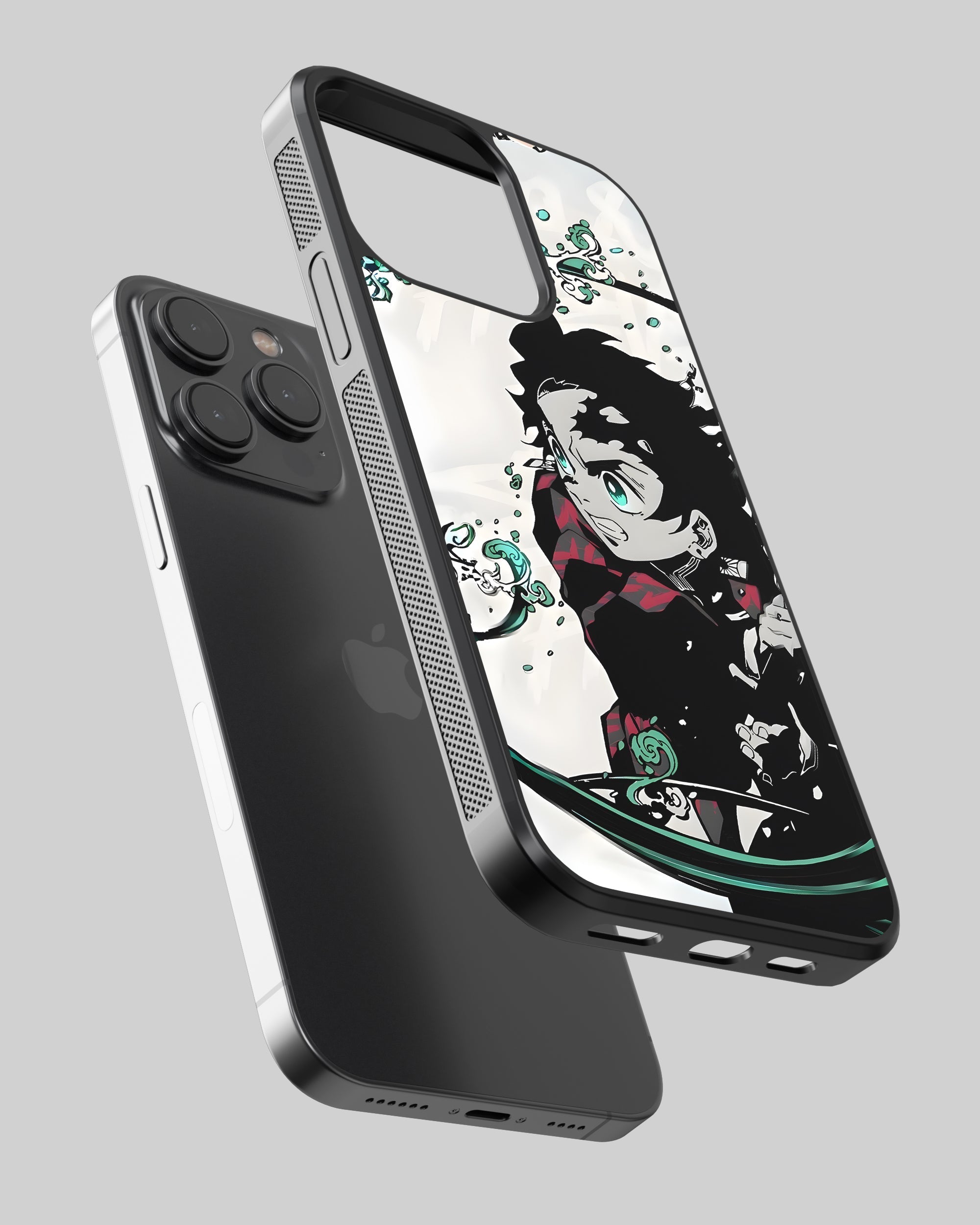 Demon Slayer Mobile Cover (Tanjiro) Mobile Case by CoverMeUp - Style 2