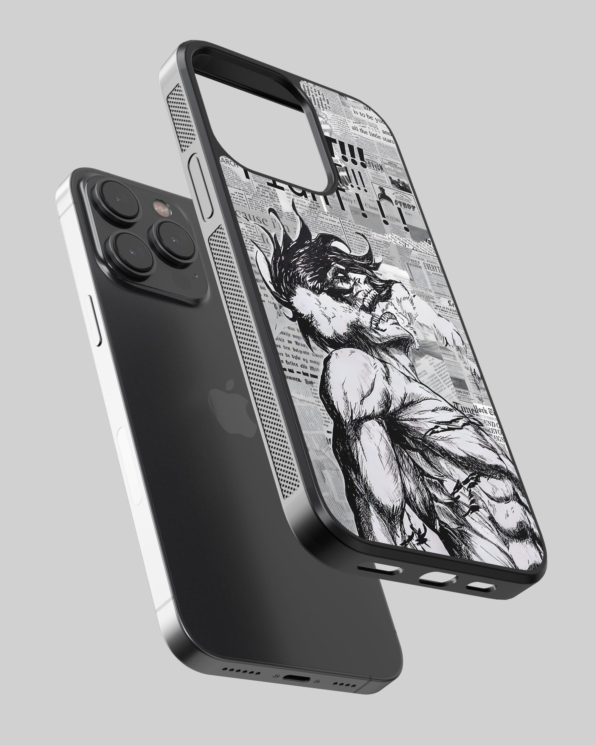 Attack On Titan Mobile Cover (Tatakae) Mobile Case by CoverMeUp - Style 2