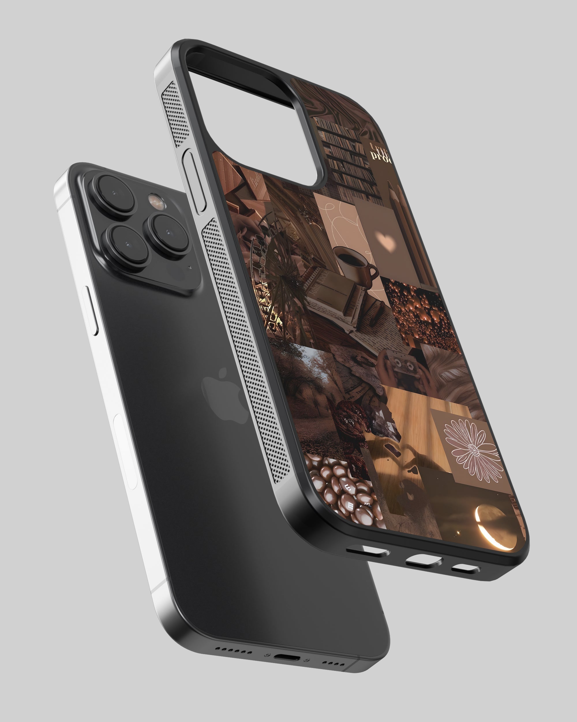 Girls Aesthetic Mobile Cover (The Brown Originals) Mobile Case by CoverMeUp - Style 2