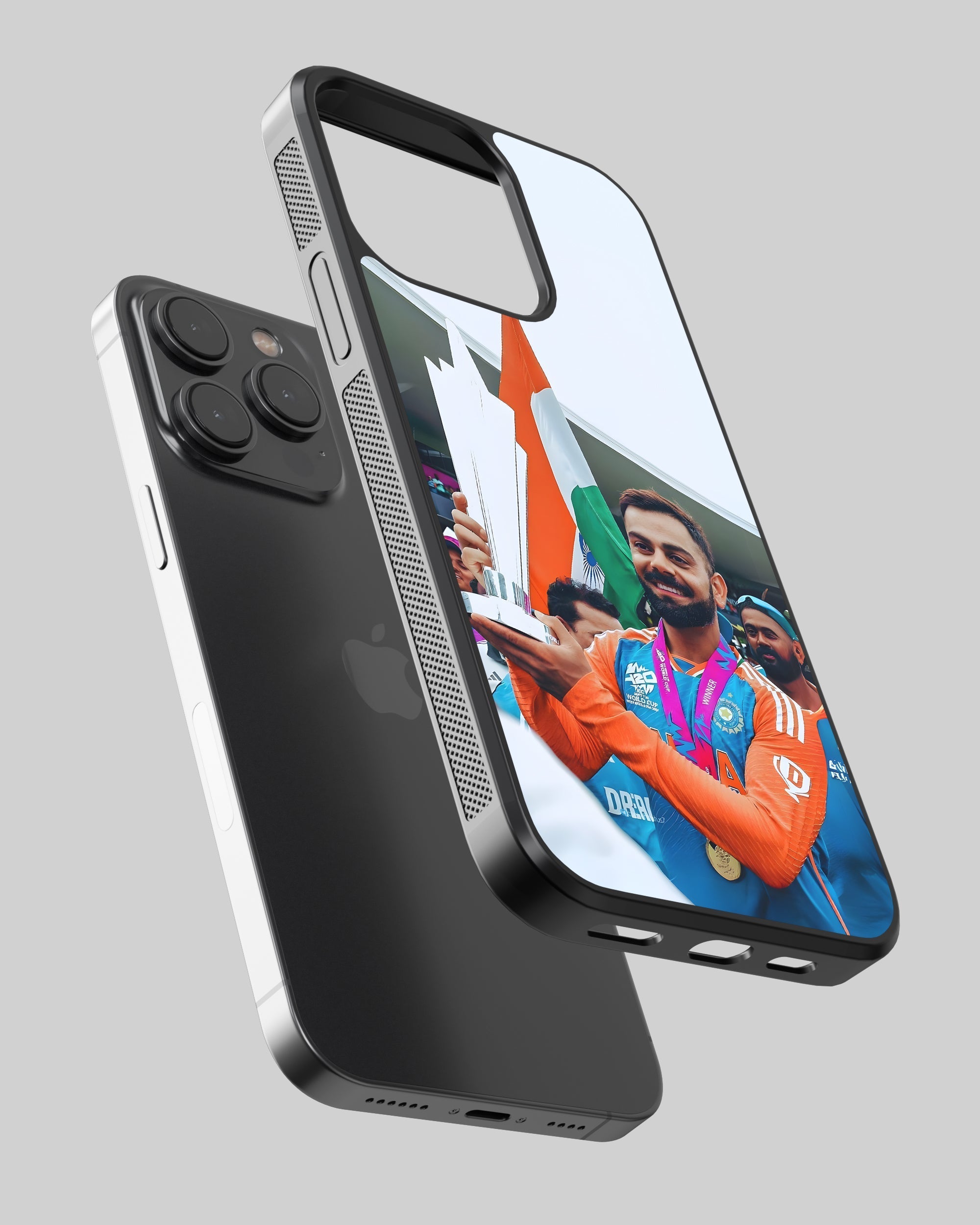 Cricket Mobile Cover (Virat Kohli T20 Champion) Mobile Case by CoverMeUp - Style 2