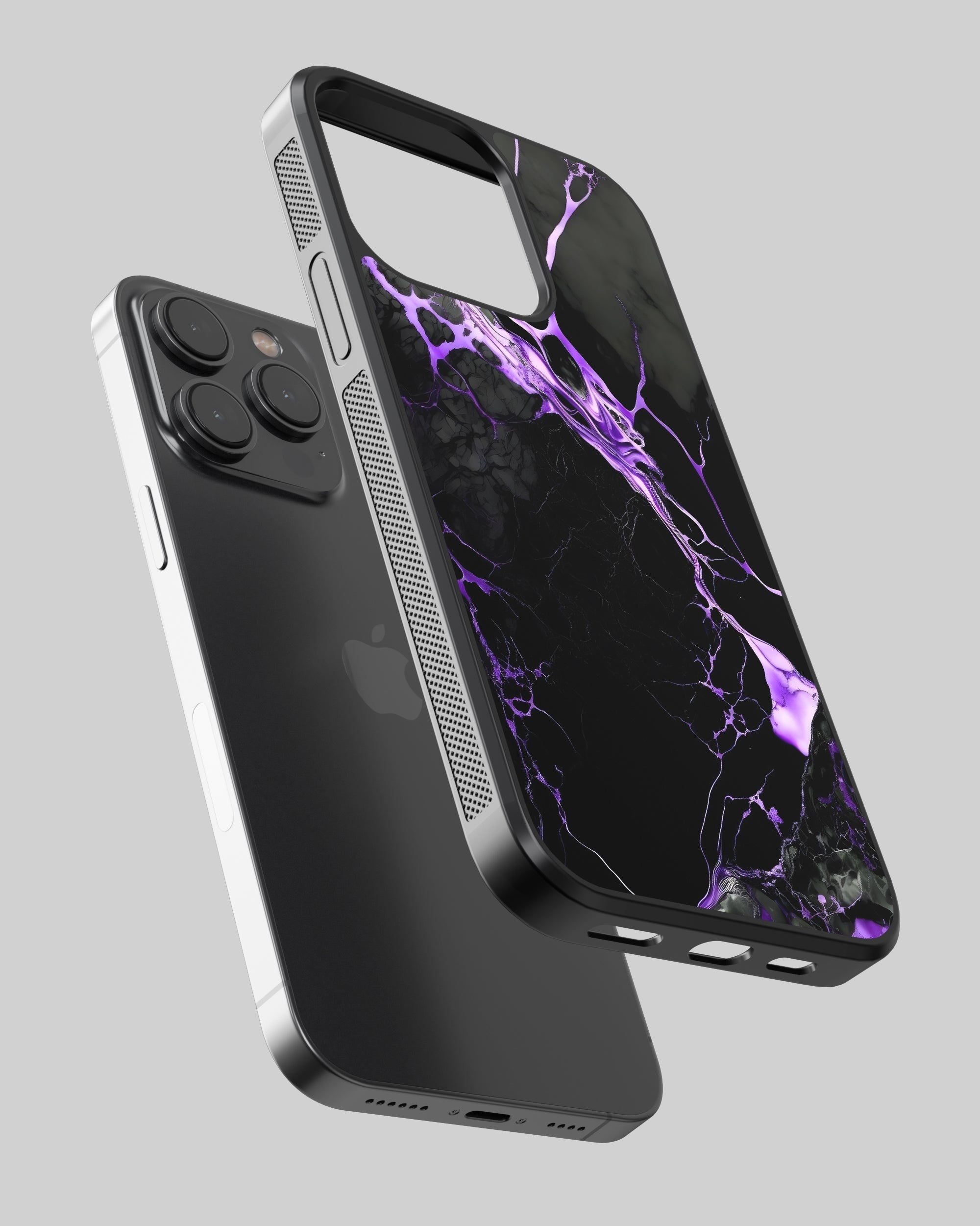 Marbel Mobile Cover (Voilet Marbel) Mobile Case by CoverMeUp - Style 2
