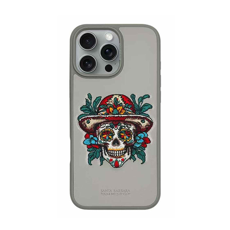 Protective Apple iPhone Back Cover - Santa Barbara Polo Hiram Series for iPhone 16 Pro Max (Grey)