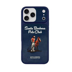 Protective Apple iPhone Back Cover - Santa Barbara Polo Raquet Club QUESTA Series for iPhone 17 Pro (Blue)
