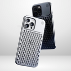 Premium Aluminium Alloy cover with perfume fragrance for 15 series (BLACK) Mobile Case by CoverMeUp - Style 3