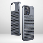 Premium Aluminium Alloy cover with perfume fragrance for 15 series (BLACK) Mobile Case by CoverMeUp - Style 6