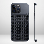 Premium Aluminium Alloy cover with perfume fragrance for 15 series (TITANIUM SILVER) Mobile Case by CoverMeUp - Style 2