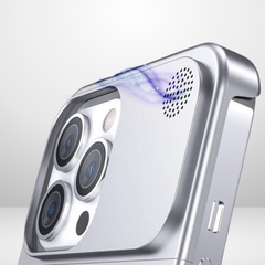 Premium Aluminium Alloy cover with perfume fragrance for 15 series (TITANIUM SILVER)