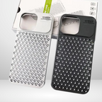 Premium Aluminium Alloy cover with perfume fragrance for 15 series (TITANIUM SILVER) Mobile Case by CoverMeUp - Style 11