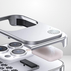 Premium Aluminium Alloy cover with perfume fragrance for 15 series (TITANIUM SILVER) Mobile Case by CoverMeUp - Style 5