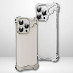 Protective Apple iPhone Back Cover - Premium Aluminum Alloy + Lens Glass Kit Case for iPhone 14/14Pro/14PM. - Style 6