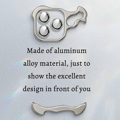 Premium Aluminum Alloy + Lens Glass Kit Case for iPhone 14/14Pro/14PM.