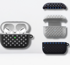 Premium Double Layer Silicone Case for AirPods Pro / Pro 2 (Black & Grey) Mobile Case by CoverMeUp - Style 2