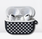 Premium Double Layer Silicone Case for (AirPods Pro / Pro 2 (Black & White) Mobile Case by CoverMeUp