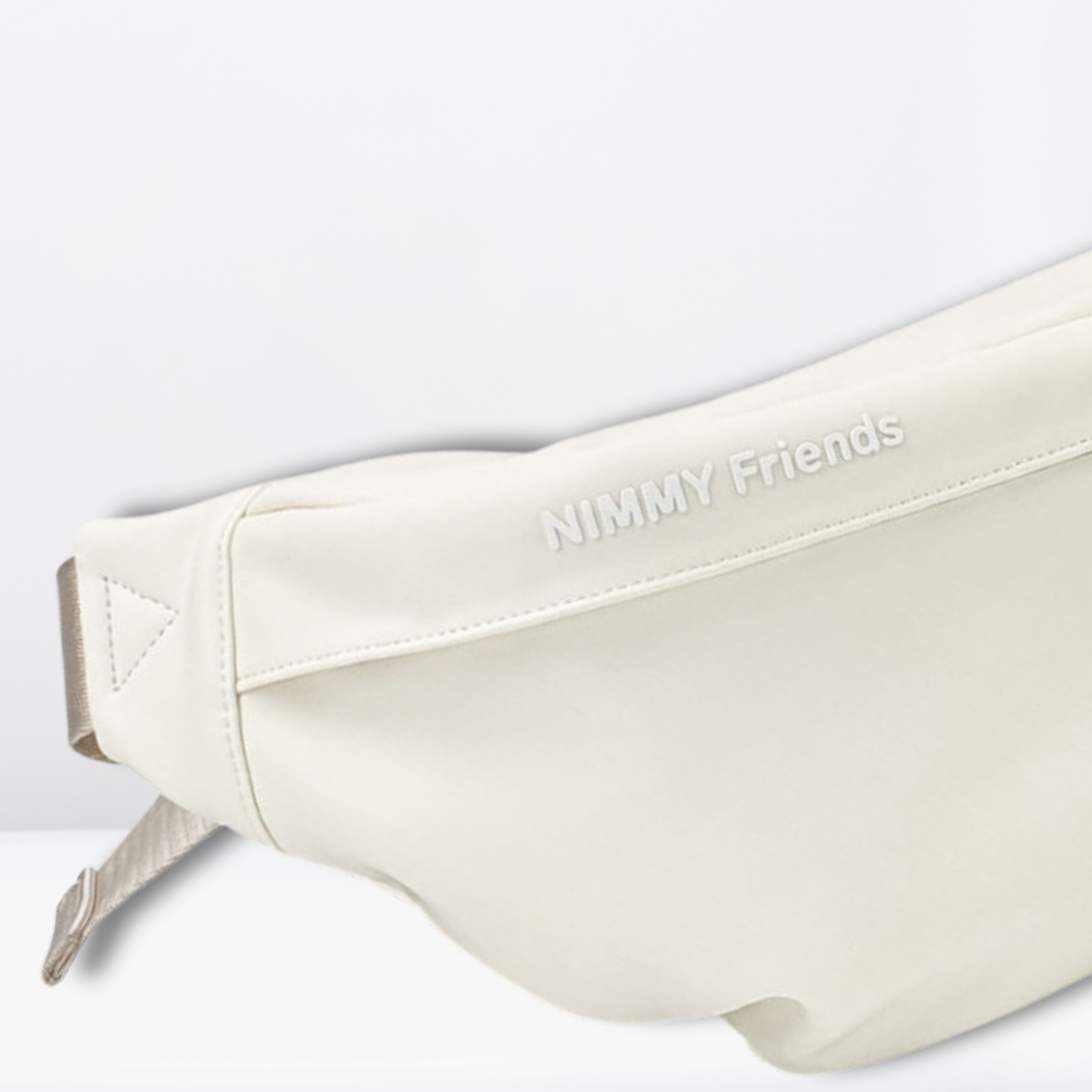 Premium NIMMY Friends Cross Body Shoulder Unisex Bags (White)