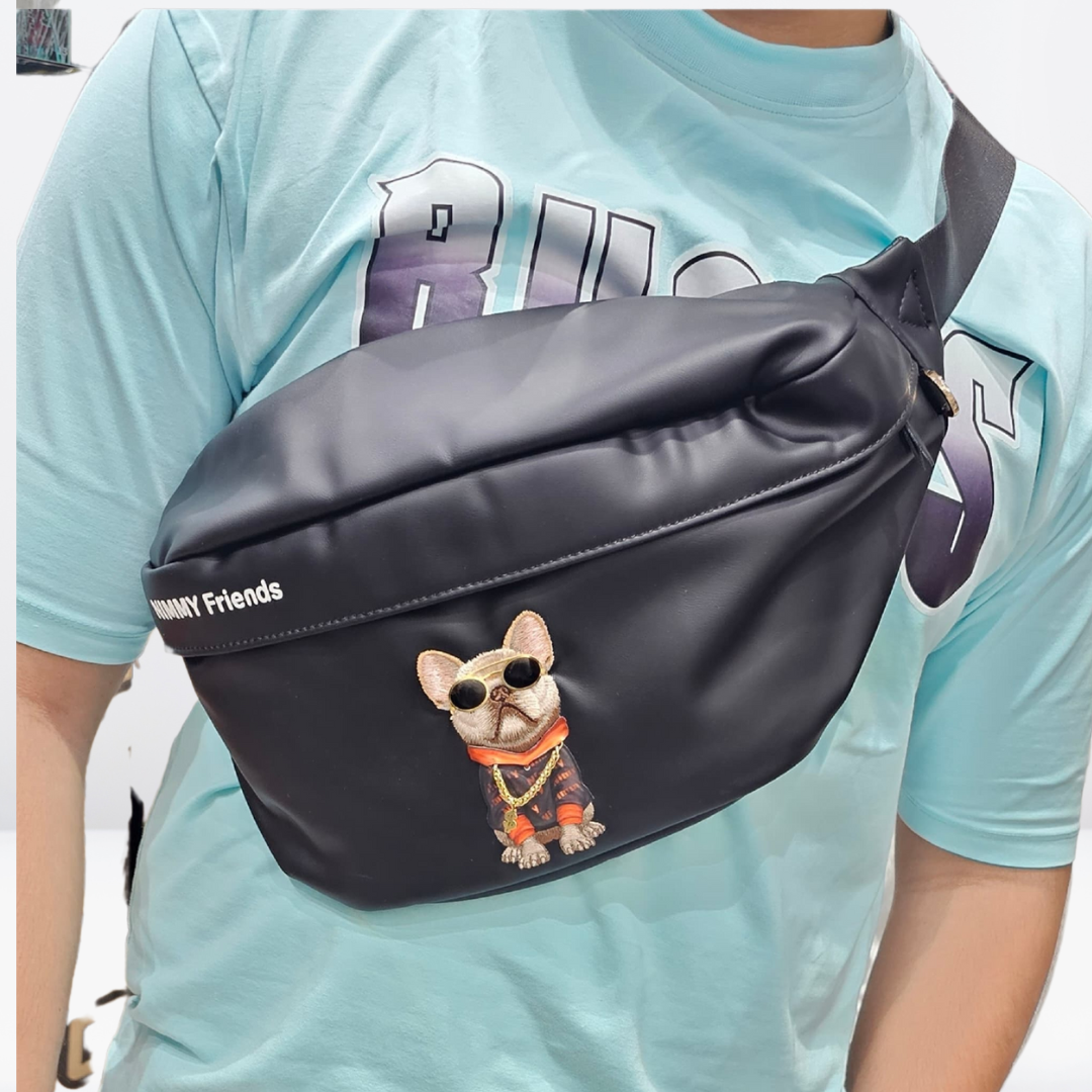 Premium NIMMY Friends Cross Body Shoulder Unisex Bags (Cream)