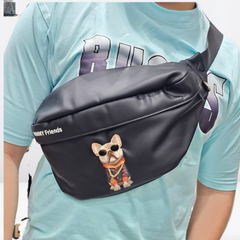 Premium NIMMY Friends Cross Body Shoulder Unisex Bags (Cream)