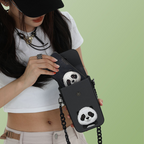 Nimmy Premium Embroidered Leather Case - Premium Quality NIMMY Friends Slings Bags (Black) - Style 4
